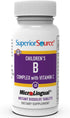 Superior Source Child B-Complex Vitamins, 60 Tablets