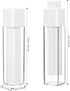 Holibanna Airless Pump Dispenser Foundation Bottle: 3pcs 50ml Refillable Pumps Container, 1.7oz Travel Skincare