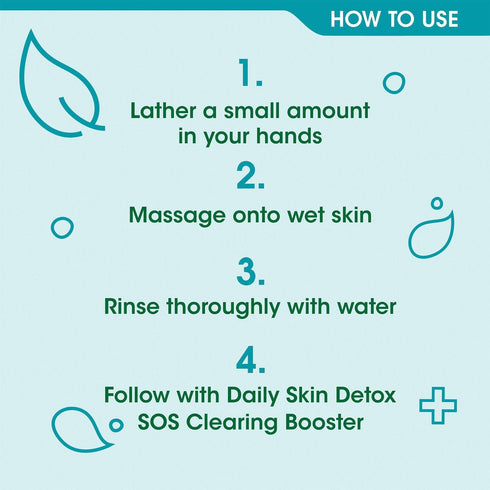 Simple Daily Skin Detox Purifying Facial Wash - 150ml (Package may vary)