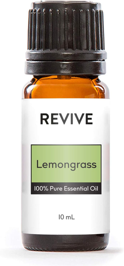 Revive Essential Oils Lemongrass Essential Oil - 100% Pure Therapeutic Grade for Diffuser, Humidifier, Aromatherapy