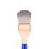 Bdellium Tools Professional Makeup Brush - Golden Triangle 952 Small Rounded Double Dome Blender - With All Vegan and Soft Synthetic Fibers, For Application & Blending (Blue, 1pc)