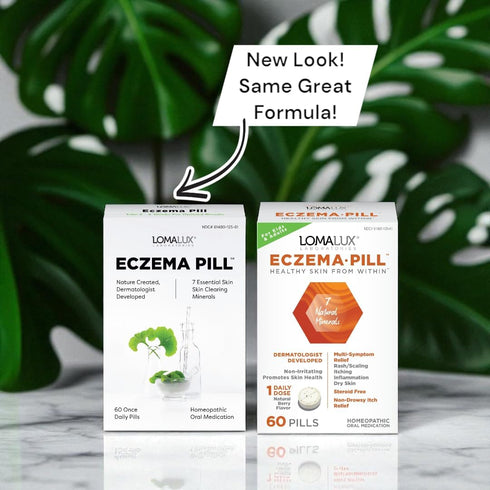Eczema Pill – Natural Treatment for Eczema, Dermatologist Developed, 7 All Natural Minerals