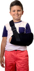 Soles Pediatric Arm Sling, Small, Black, with Padded Shoulder Strap