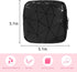 OWTING 2pcs Sanitary Napkin Storage Bag, Feminine Menstruation Pad Holder, Small Portable Menstrual Tampon Pouches
