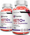 kivus Premier Keto Gummies - 120 Gummies (2 Pack) with Premier Keto + ACV
