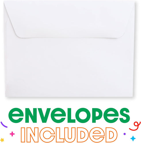 Set, Pack 8 Big Dot of Happiness Easter Money Card Holders - Spring Bunny Gift Card Enclosure Premium Card Stock