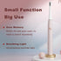 Miriam Song T501 3 Electric Toothbrush for Adults, Rechargeable Ultra Fine Soft Bristled Toothbrush, with Cleaning