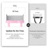 MSQ Eyelash Comb Separator with Brush and Cover, Arc Designed Cosmetic Tool (1PCS)