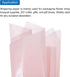 MECCANIXITY 40 Sheets Pink Waterproof Tissue Paper, 20x28 Inch for Florist Bouquet Supplies
