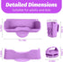 Hair Washing Station for Kids, Portable Hair Washing Basin for Sink or Bathtub, Silicone Shampoo Bowl with Rinse Cup
