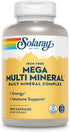 Mega Multi Mineral No Iron Vitamin Capsules by Solaray - 200 Capsules