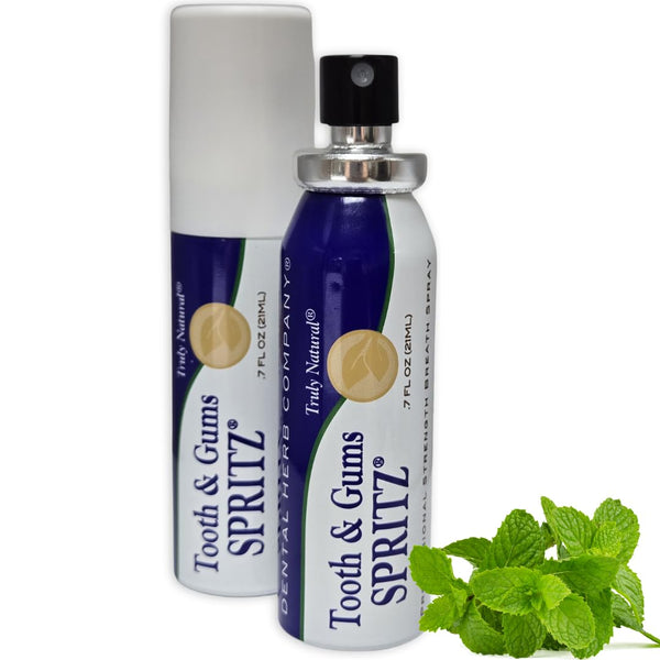 Tooth & Gums Spritz - Freshen Breath Instantly Natural Breath Freshening Spray