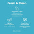 Premium Oxyfresh Pro Formula Fresh Mint Mouthwash, Patented Zinc for Fresh Breath & Healthy Gums, Alcohol-Free, 16oz