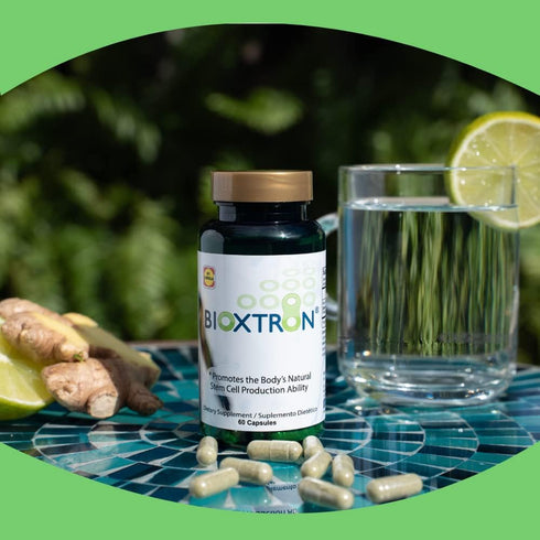 Natural AFA Stem Cell Supplement by Bioxtron - Joint Support & Muscle Pain, Pack of 2-120 Caps