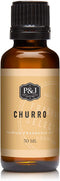 P&J Fragrance Oil | Churro Oil 30ml, Candle Scents for Making, Freshie Scents, Soap Making Supplies