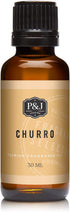 P&J Fragrance Oil | Churro Oil 30ml, Candle Scents for Making, Freshie Scents, Soap Making Supplies
