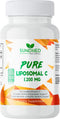 Pure Liposomal Vitamin C - 1200mg Immune System & Collagen Health Booster, 120 Capsules