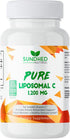 Pure Liposomal Vitamin C - 1200mg Immune System & Collagen Health Booster, 120 Capsules