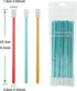 20PCS Disposable Crevice Cleaning Brush Tool Kit, Disposable Toilet Brush, Toilet Seat Cleaner Tool