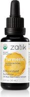 Zatik Naturals Turmeric Supercritical Liquid Synergy with Black Seed, 1.0 fl oz, Organic, Vegan