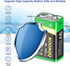 9V Rechargeable Batteries, High Capacity 1300mAh (2024 New Version) for Smoke Detector/Alarms, Metal Detector,