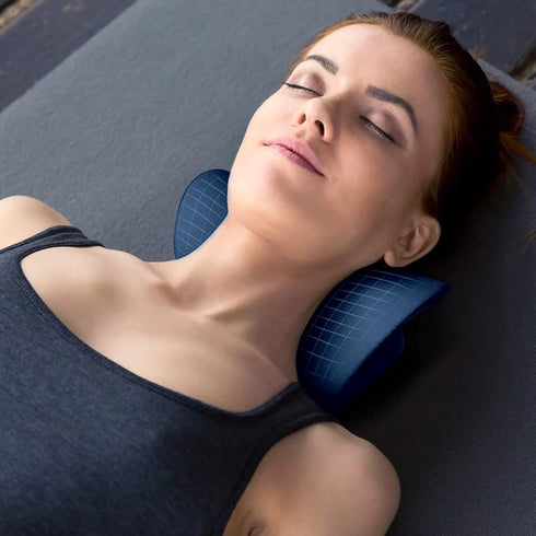 RESTCLOUD Neck and Shoulder Relaxer, Cervical Traction Device for TMJ Pain Relief and Cervical Spine Alignment