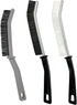 Miccillot Crevice Cleaning Brush, Hard-Bristled Gap Scrub Brush, Toilet Gap Cleaning Brush Tool,
