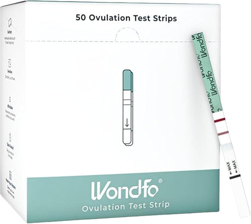 Wondfo Ovulation Test Strips, Women Fertility Tracking, Pregnancy Planning, 50 Count