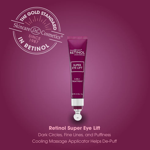 Retinol Super Eye Lift - A luxurious 3-in-1 treatment for dark circles, wrinkles, and puffy eyes