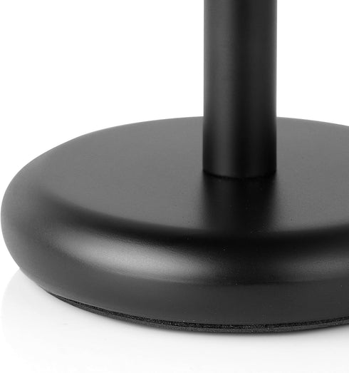 Perfecto Deluxe Black Razor and Brush Stand - Best Safety Razor Stand, Prolongs Shaving Brush Life, Gift for Him