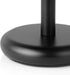 Perfecto Deluxe Black Razor and Brush Stand - Best Safety Razor Stand, Prolongs Shaving Brush Life, Gift for Him