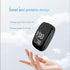 Pulse Oximeter Fingertip - Rechargeable Blood Oxygen Saturation Monitor with Accurate Fast SpO2 Reading (Black)