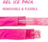 Reusable Perineal Ice Packs for Postpartum & Hemorrhoid Pain Relief, Hot & Cold Pack for Women, 2 Ice Packs and 3