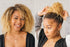 Large Hair Ties for Thick, Heavy or Curly Hair - Non-Slip, Non-Damage Seamless Ponytail Scrunchies, Black, 3 Pcs