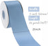 Dusty Blue Ribbon for Christmas Tree Thick Double Face Satin Ribbon 2 Inch French Blue Silk Ribbon for Wedding Bridal Bouquet Baby Shower Crafts- 25Yards by DINDOSAL