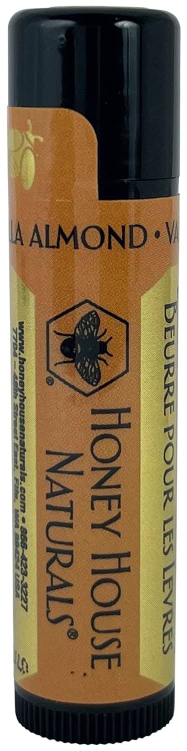 Honey House Naturals Lip Butter Gift Set – Rich Anti-Aging, All Natural Ultra Moisturizing - 5 Piece Set
