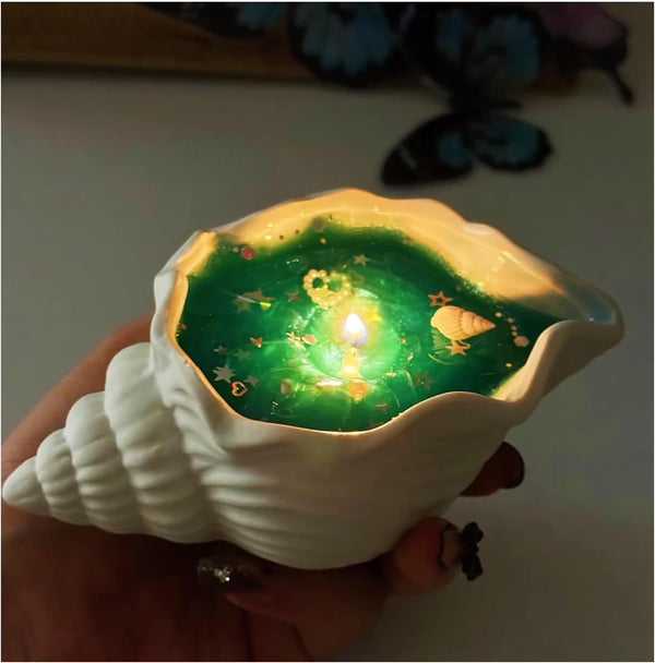 Conch Scented Candle, Aromatherapy Candles,Scented Candles Set, Handmade Natural Scented Candles, Conch