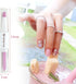 Victory Ceramic Stone Triangle Pusher & File (White, Black) Professional Nail File and Cuticle Trimmer Tools