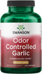 Swanson Odor-Controlled Garlic, 500 Milligrams, 200 Capsules