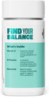 HABIT PMS Support Supplement for Women - 60 Capsules for Hormone Balance & Mood Support, Non-GMO.