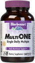 Bluebonnet Nutrition Multi One (with Iron), 30 Vegetable Capsules, Complete Full Spectrum Multiple Vitamin Supplement,