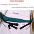 Tseukoe Elderly Care Harness Patient Protector Anti-Fall and Anti-Slip Belt in Bed Elderly Care Godsend Lumbar Support
