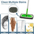 Reusable Microfiber Mop Pads Washable Wet Pads Compatible with Swiffer Sweeper Refills Pads for Wet & Dry Sweeping