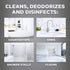 Weiman Disinfectant Granite Cleaner and Polish - Safely Clean and Shine Granite, Marble, and Quartz Countertops