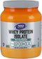 NOW Foods Sports Nutrition, Whey Protein Isolate, 25 g with BCAAs, Unflavored Powder, 1.2-Pound
