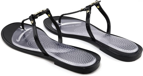 Women’s Arch Support Cushion Insoles for Sandals and Flip-Flops, Pain Relief from Plantar Fasciitis, Lg 8.5-10.5