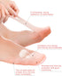 8Pcs BLATOWN Silicone Toe Protectors, Gel Toe Pads for Pain Relief, Fit for High Heel, Ballet, Point Shoes (Beige)