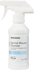McKesson Dermal Wound Care Cleanser Spray, 8 oz First Aid Wash for Minor Injuries, Cuts, Burns