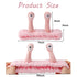 Light Pink Snail Face Wash Headband, Funny Skincare Spa Headband with Cute Alien Antenna for Women