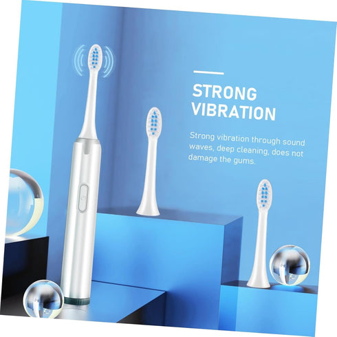 Travel-Friendly Electric Toothbrush with Soft Bristles